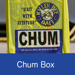 Package of chum box natural bait