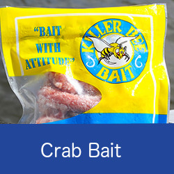 Package of crab bait natural bait