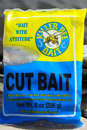 Cut bait live bait sold by Killer Bee Bait