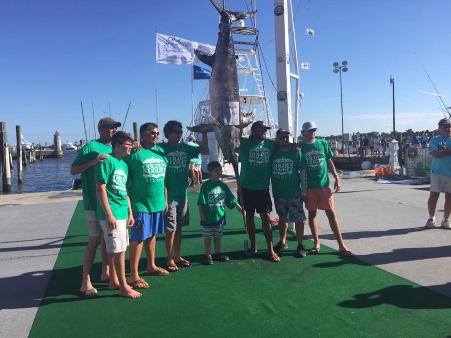 #2 MS state record swordfish, change order, 230.76LBS