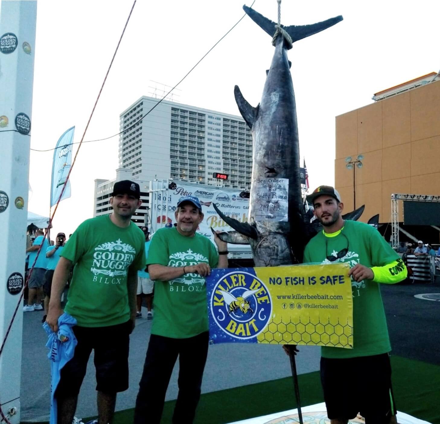3rd place Mississippi state record sword, sea cruiser, 219.73LBS